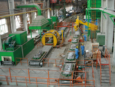 造型澆注線工藝